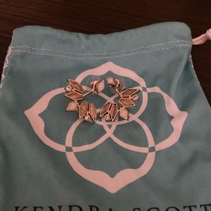 Kendra Scott rose gold ear jackets